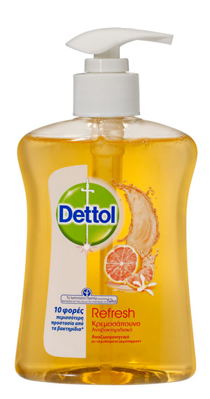 Dettol Κρεμοσάπουνο Αναζωογονητικό 250ml