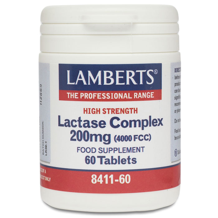 Lamberts Lactase Complex 200Mg 60 Tabs