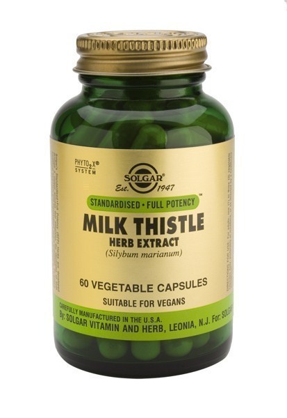 Solgar Milk Thistle Herb Extract Veg.Caps 60S