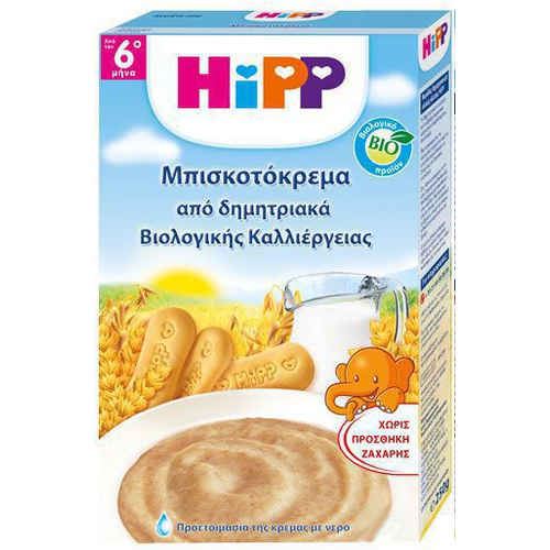 Hipp Μπισκοτοκρεμα Απο Τον 6o Μηνα 500gr