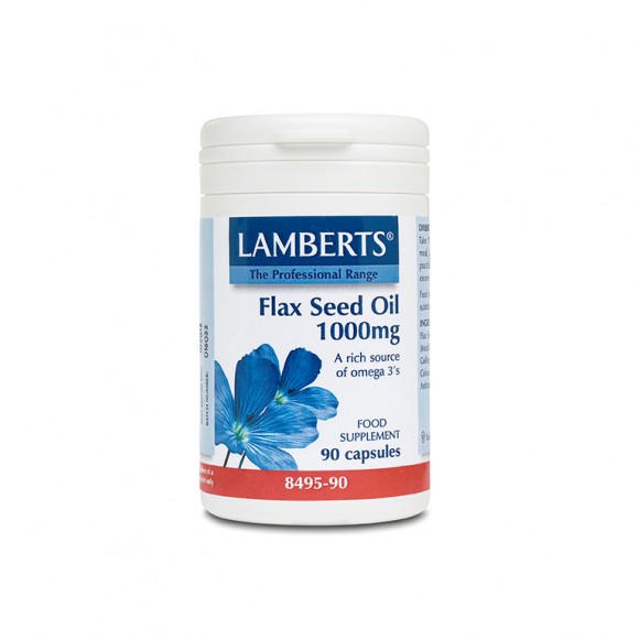 Lamberts Flax Seed Oil 1000Mg 90 Caps