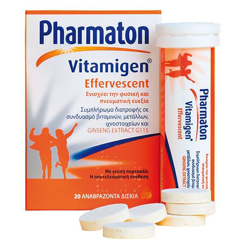Pharmaton Vitamigen 20 Αναβράζοντα Δισκία