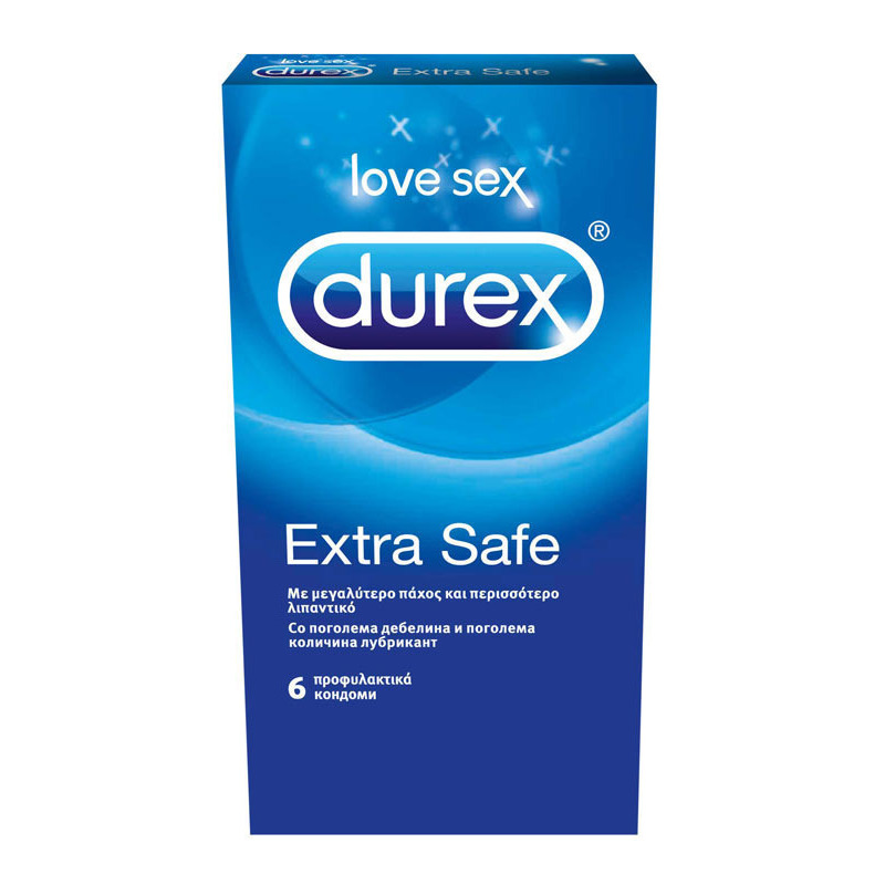 Durex Extra Safe 6Τμχ
