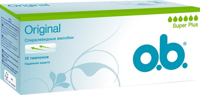 O.B. Original Super Plus 16 tampons