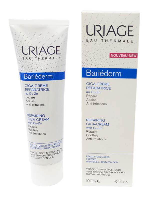 Uriage Bariederm Cica-Cream Reparatrice Cu-Zn 100ml