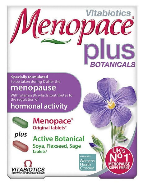 Vitabiotics Menopace Plus 28Tabs