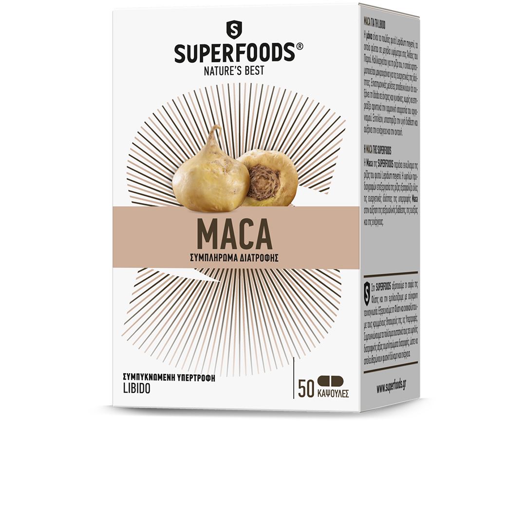 Superfoods Maca Eubias 50 Caps