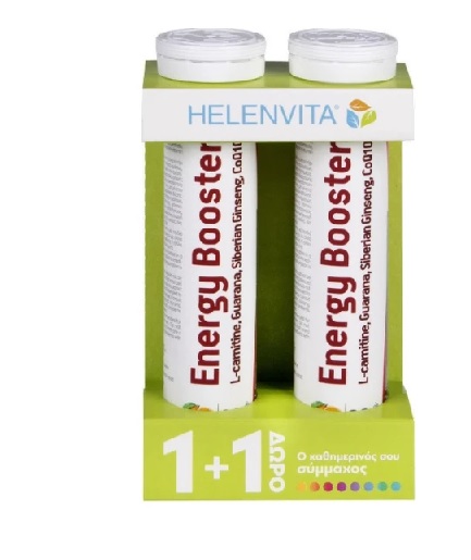 Helenvita Energy Booster 20 Αναβράζοντα Δισκία 1+1 Δώρο