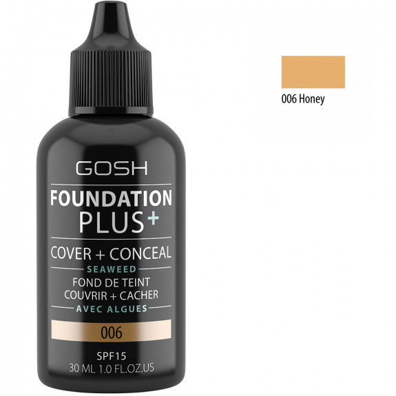 Gosh Foundation Plus 06 Honey 30ml