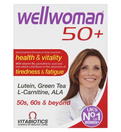 Vitabiotics Wellwoman 50+ 30 Tabs