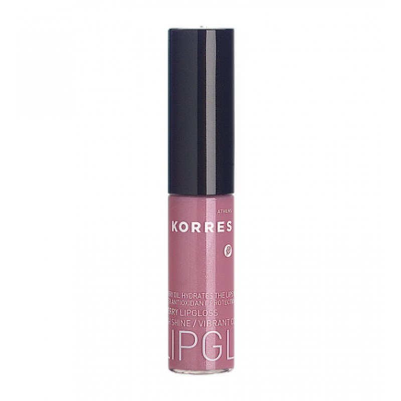 Korres Lip Gloss Με Έλαιο Από Κεράσι 23 Μωβ Ανοιχτό