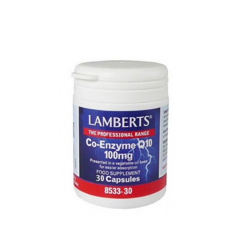 Lamberts Co-Enzyme Q10 100Mg 30 Caps