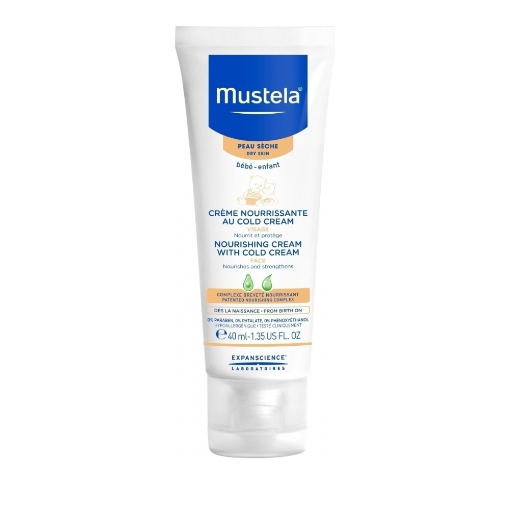 Mustela Nourishing Cream With Cold Cream  Face 40ml