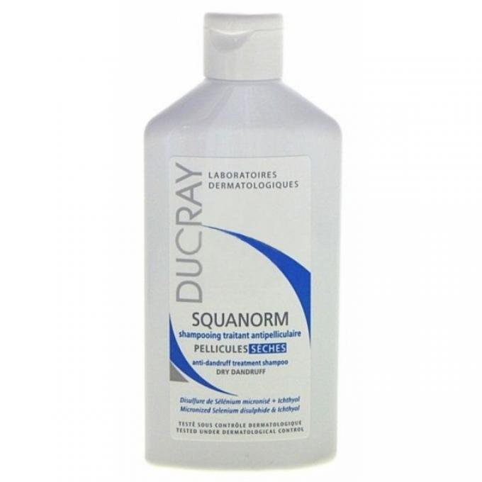 Ducray Shampoo Squanorm Shampoo Ξηρή Πιτυρίδα 200ml