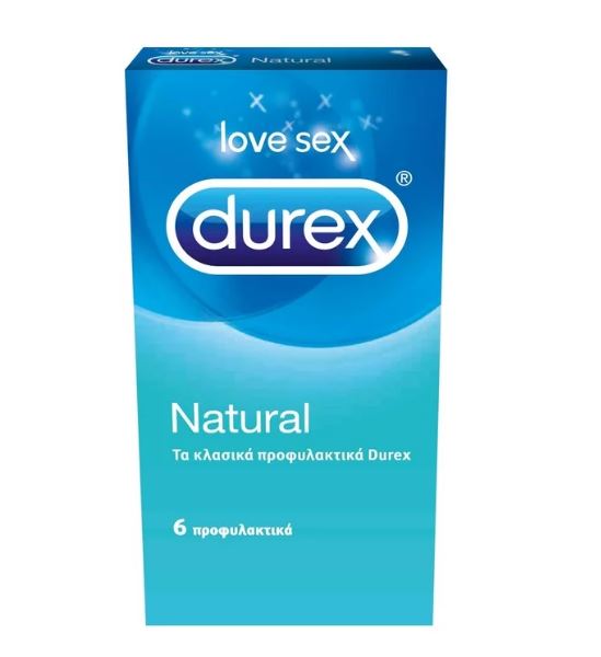 Durex Natural 6Τμχ