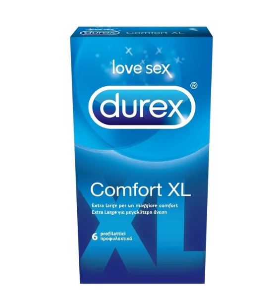 Durex Comfort Xl 6Τμχ