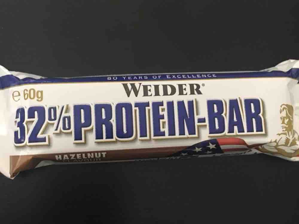 Weider 32% Protein-Bar Hazelnut 60g