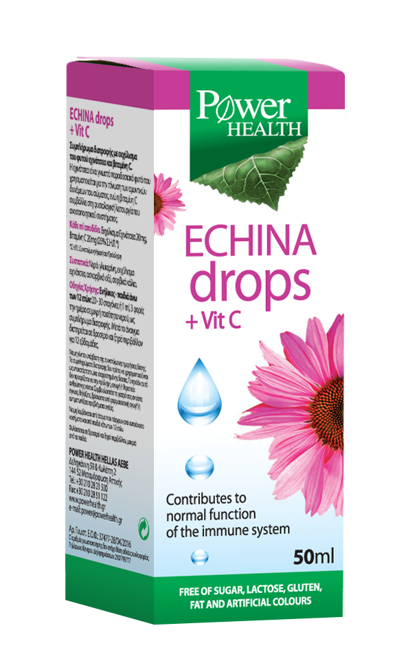 Power Health Echina Drops + Vitamin C 50Ml