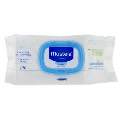 Mustela Cleansing Wipes 70 pieces