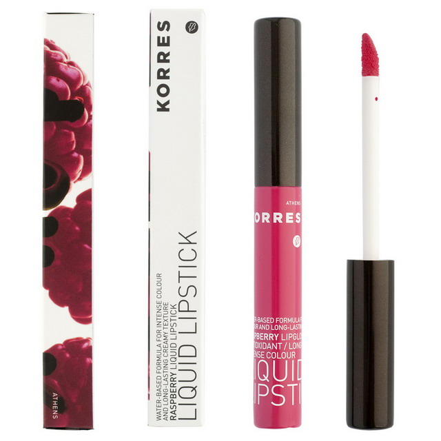 Korres Liquid Lipstick Βατόμουρο 22 Τριανταφυλλί 3.5Ml