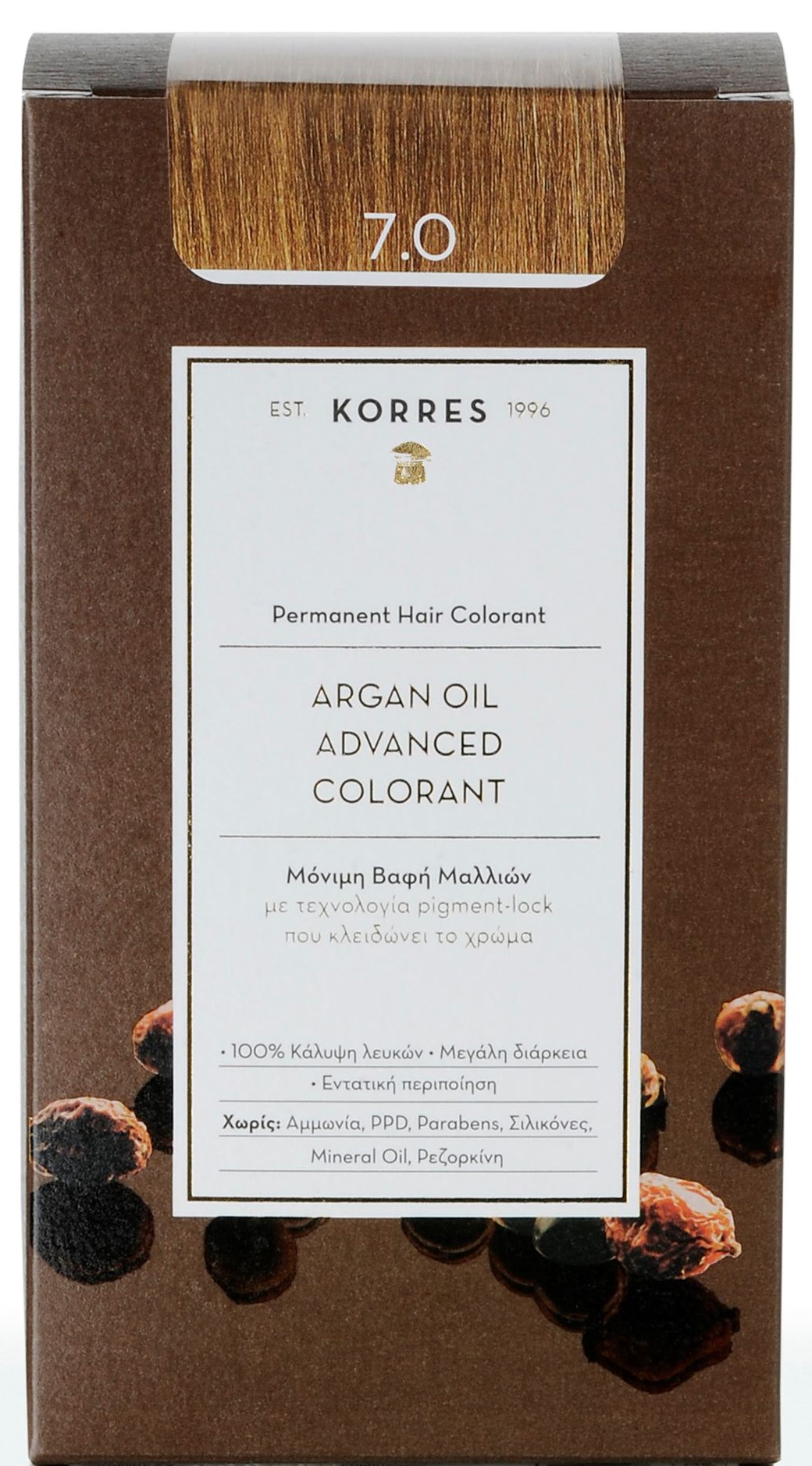 Korres Argan Oil Color Blonde 7.0