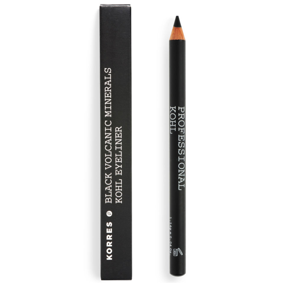 Korres Pencil Kohl Black Volcanic Minerals