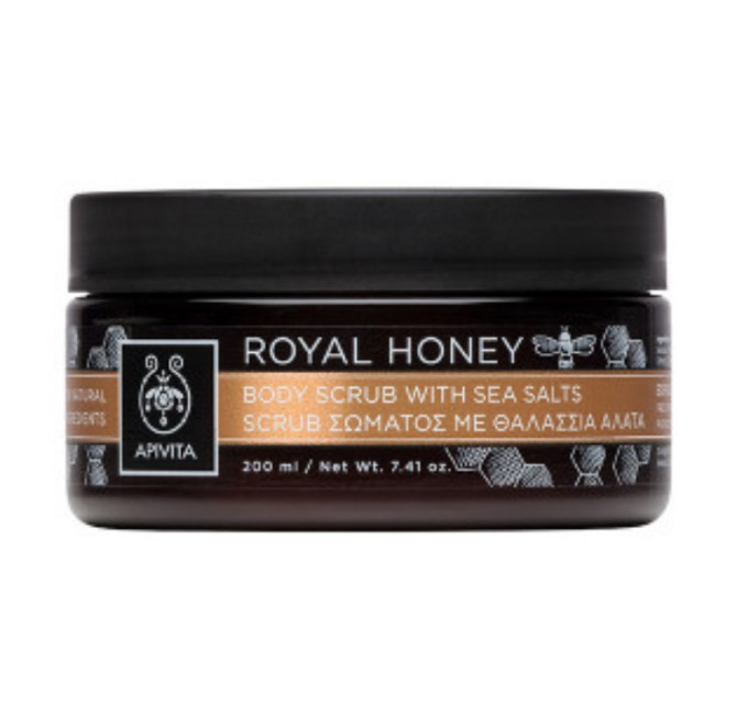 Apivita Royal Honey Body Scrub 200Ml