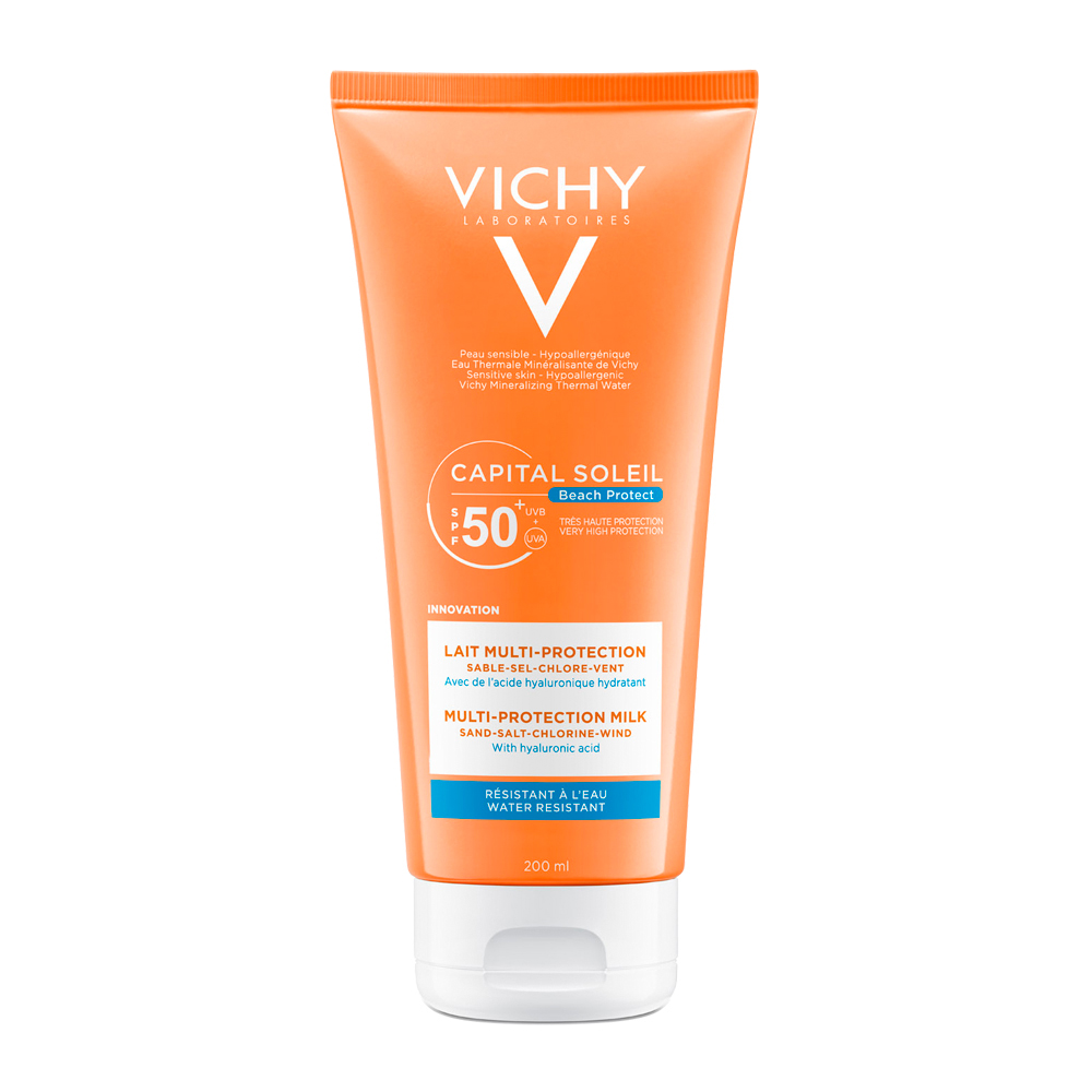 Vichy Capital Soleil Beach Protect SPF50+ Multi-Protection Milk Face & Body 200ml