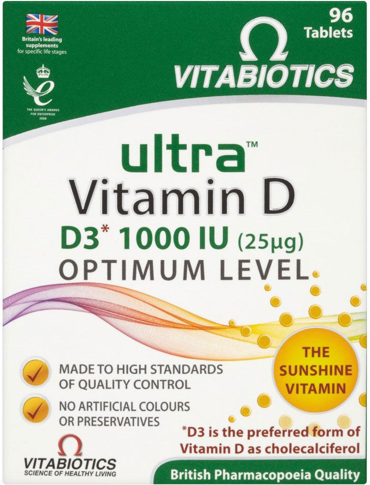 Vitabiotics Ultra-D3 96 Tabs