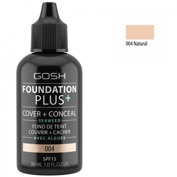 Gosh Foundation Plus 04 Natural 30ml