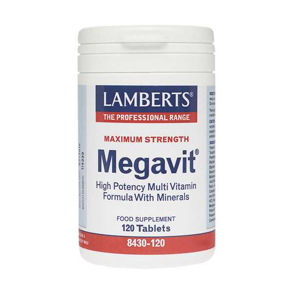 Lamberts Megavit Multivitamin 120 Tabs