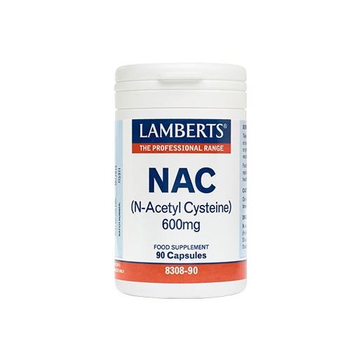 Lamberts N-Acetyl Cysteine (NAC) 600Mg 90 Caps