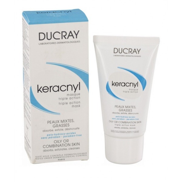 Ducray Keracnyl Triple Action Mask 40Μl