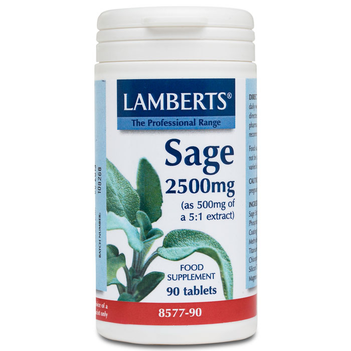 Lamberts Sage 2500Mg 90 Tabs