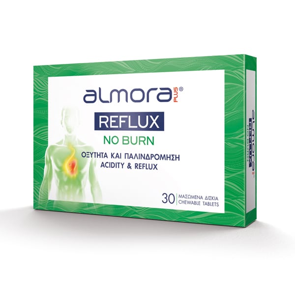 Almora Plus Reflux No Burn Chewable 30Tabs