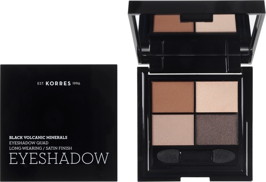 Korres Volcanic Minerals Eyeshadow The Bare Nudes 5g