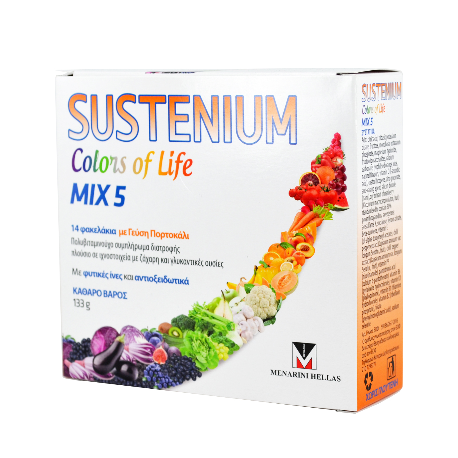Menarini Sustenium Colors of Life Adults 14 sachets