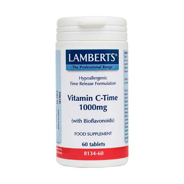 Lamberts Vitamin C 1000 mg (Time Release) 60 Tabs