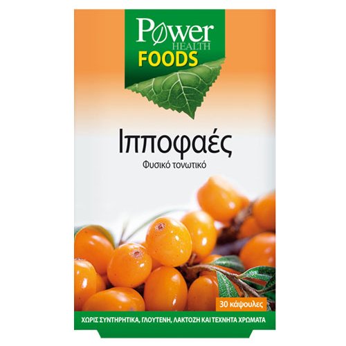 Power Health Foods Ιπποφαές 30 Caps