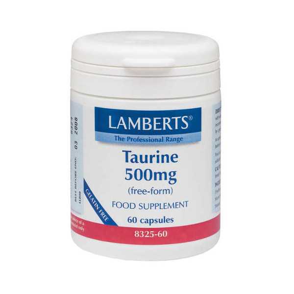 Lamberts Taurine 500Mg 60 Caps