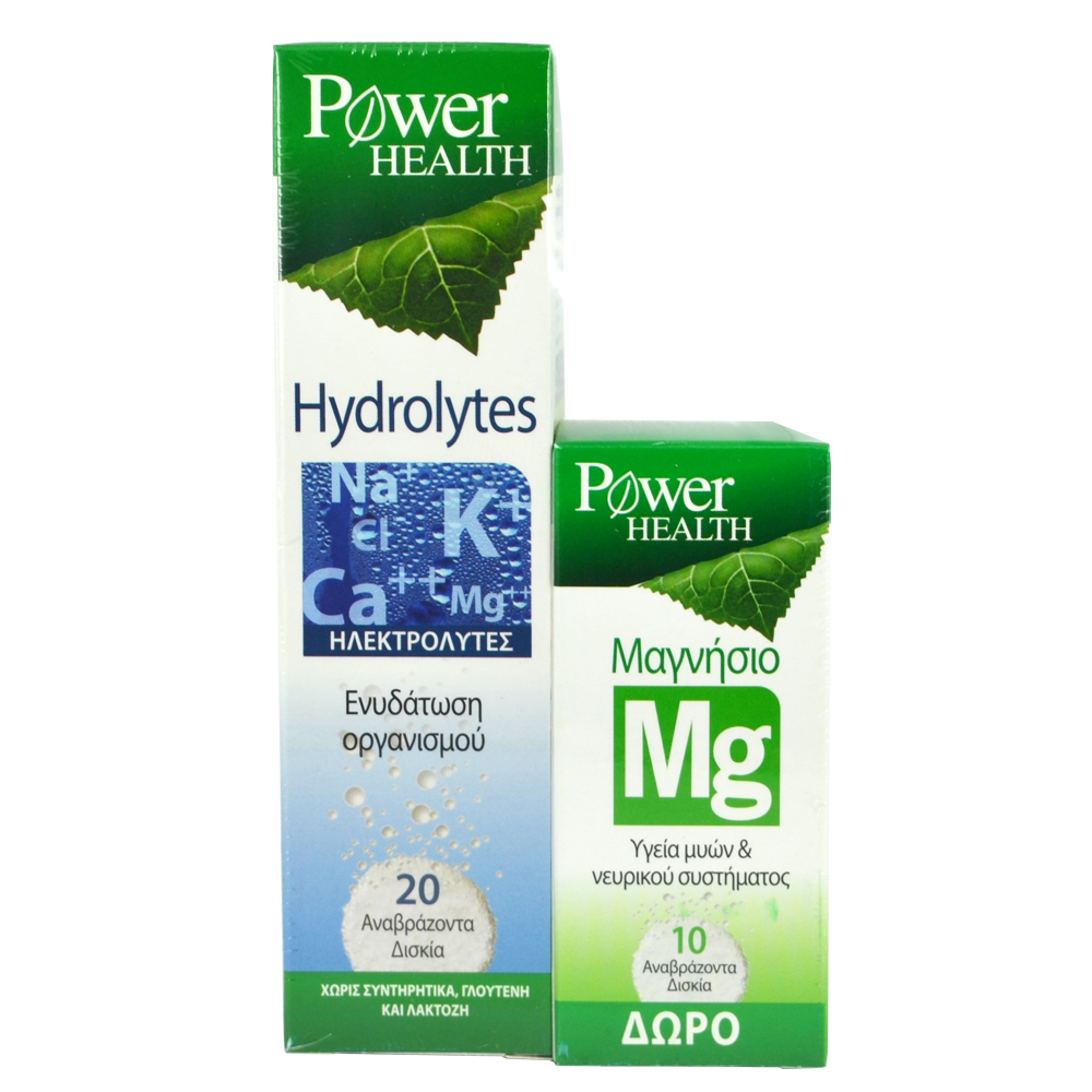 Power Health Hydrolytes 20 Effervescent Tabs + Magnesium 10 Effervescent Tabs