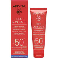 Apivita Bee Sun Safe Hydra Sensitive Soothing Face Cream SPF50+ 50ml