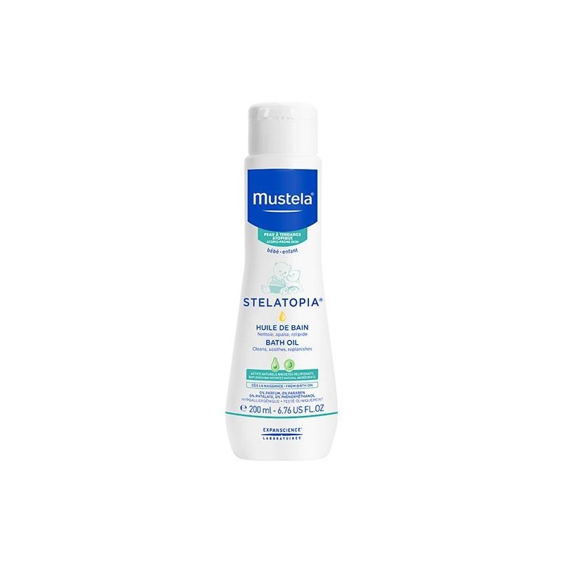 Mustela Stelatopia Bath Oil 200ml