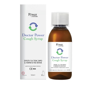 Power Health Doctor Power Σιρόπι για Ξηρό και Παραγωγικό Βήχα 150ml