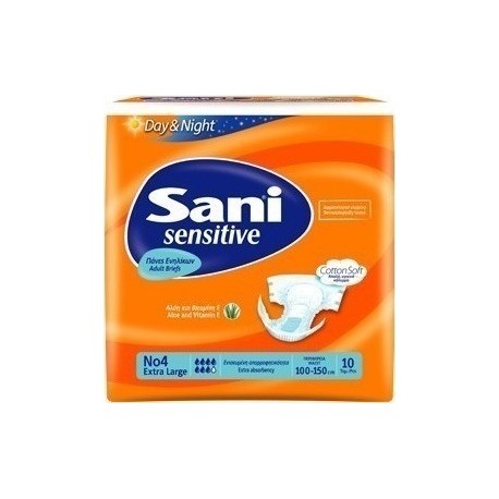 Sani Sensitive Extra Large No 4 10 Temaxia