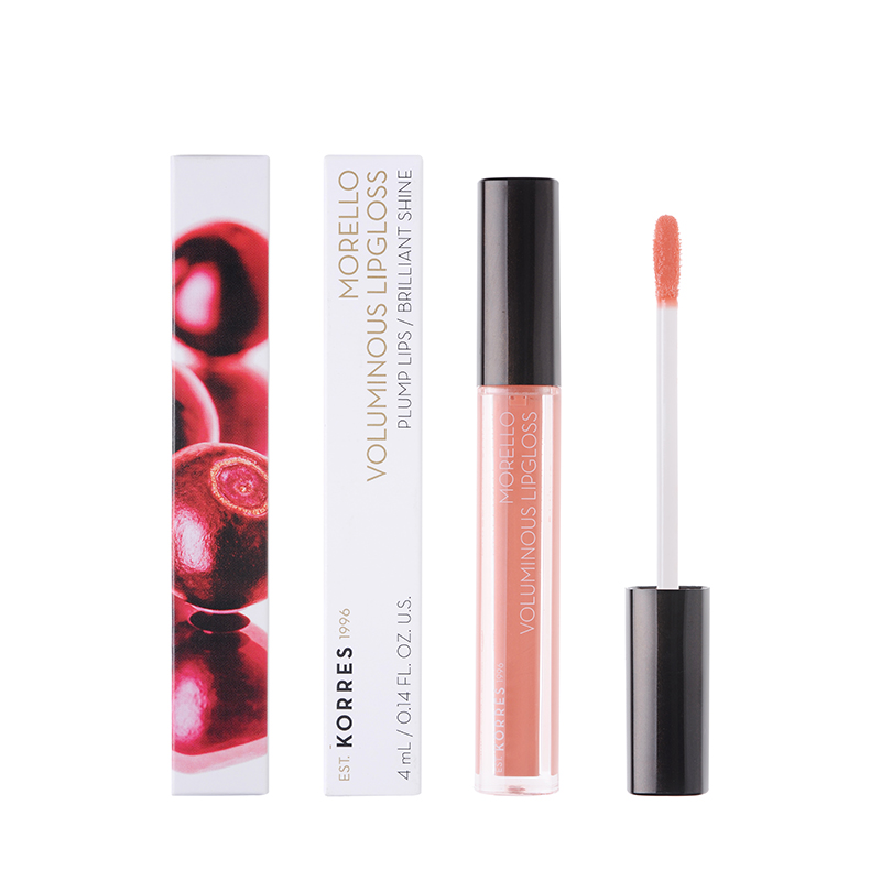 Korres Morello Voluminous LipGloss 12 Candy Pink 4ml