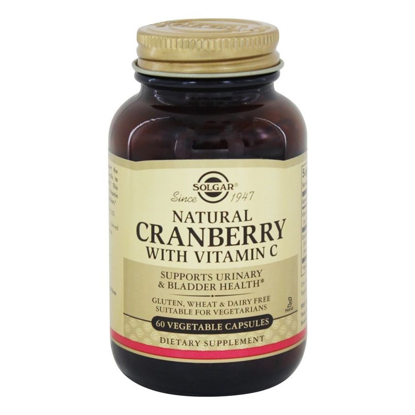 Solgar Cranberry Extract + Vit C Vegicaps 60