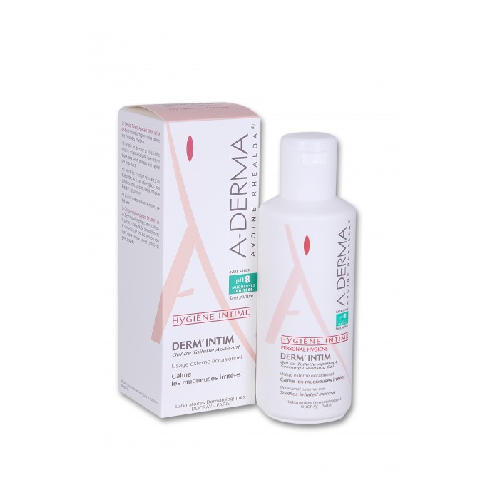 A-Derma Derm'Intim Gel PH 8 200Ml