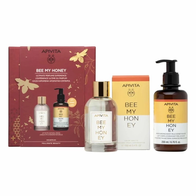 Apivita Bee My Honey Promo Pack Eau De Toilette-Body Milk