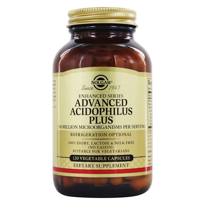 Solgar Advanced Acidophilus Plus Veg.Caps 120S